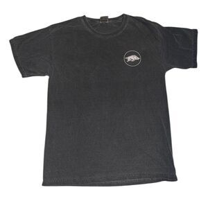 Comfort-colors Women's Black and Grey T-shirt